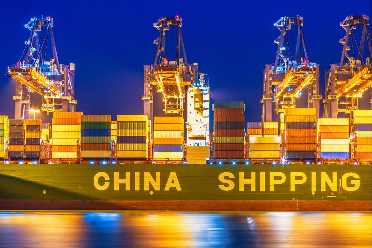 Symbolbild-Export-Schiff